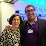 Lorrie with Calgary Mayor Naheed Nenshi at WEF 2016